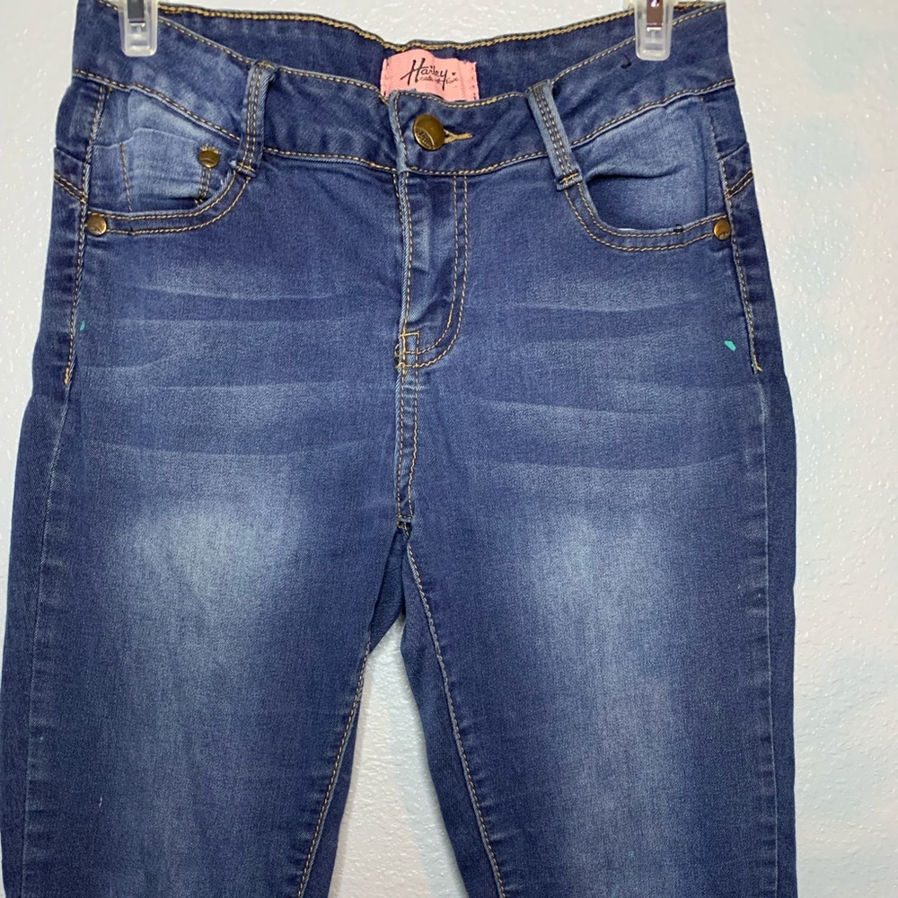 Hailey made with love blue jeans